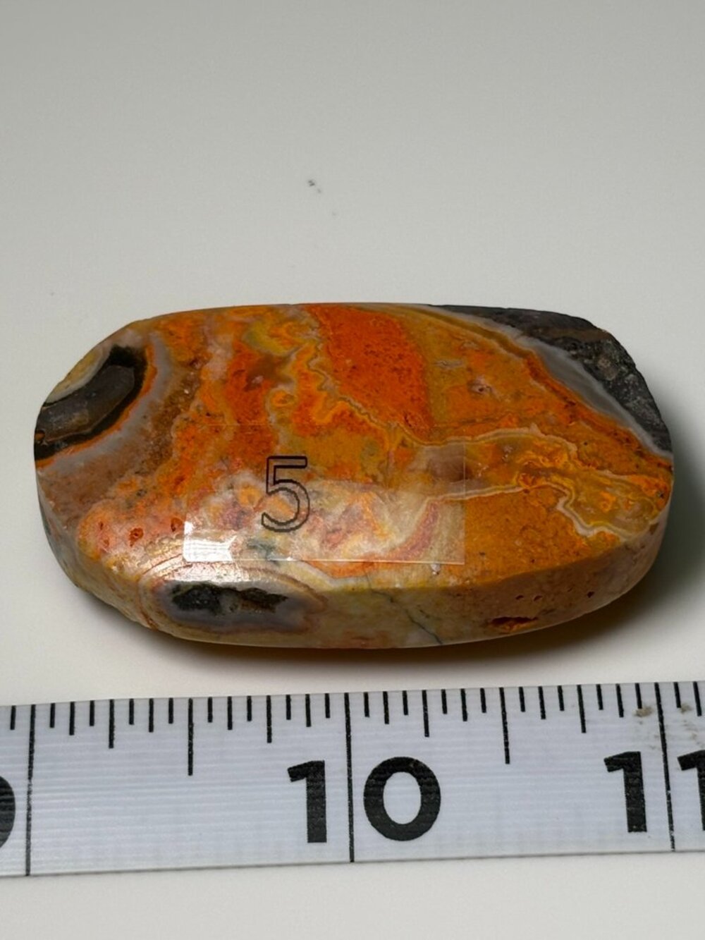 Bumblebee Jasper Polished Freeform Stone #5